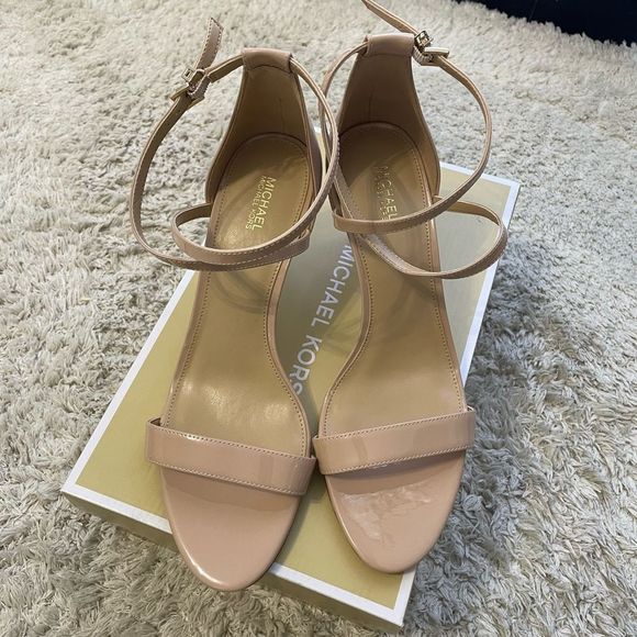 Michael Kors Ava Strappy Sandal Size 10 Blush - Picture 6 of 12
